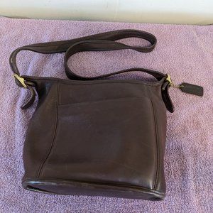 Vintage leather Coach purse